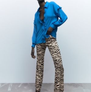 Zara long sleeve blouse
